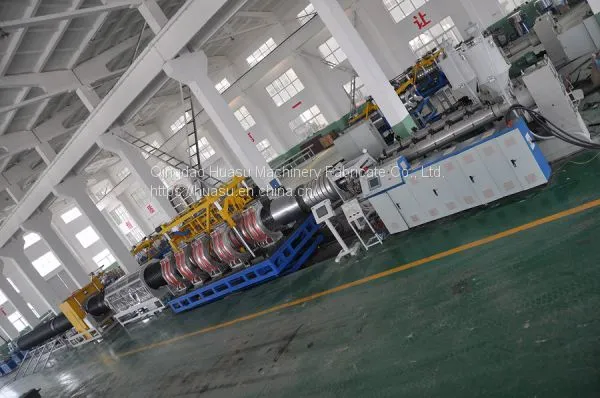 ID500-800MM MPP HDPE Double Wall Corrugated Tube/Pipe Extrusion Production Plant Price photo-4