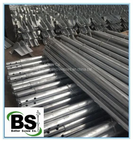 Helical Piles Foundation Systems for Construction