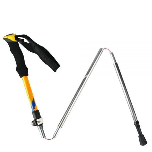 Foldable Trekking Poles Aluminium Walking Sticks