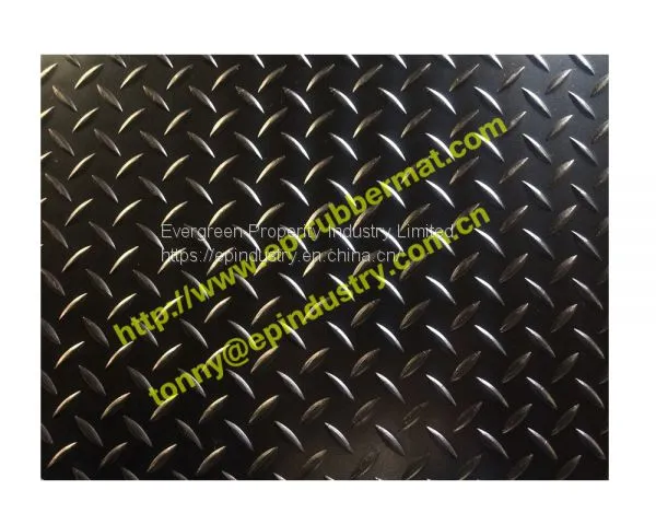 Diamond Rubber Sheet From Qingdao Singreat in Chinese( Evergreen Properity) photo-2