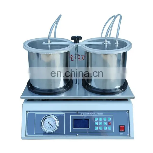 Relative Densitometer Bitumen Mixture Maximum Theoretical Relative Density Meter Asphalt Testing Equipment