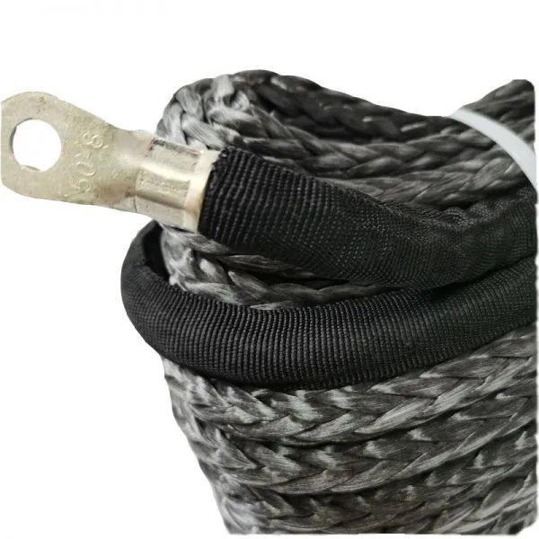 Recomen Braid Winch Rope Auto Synthetic Uhmwpe Rope for Towing Good Quality
