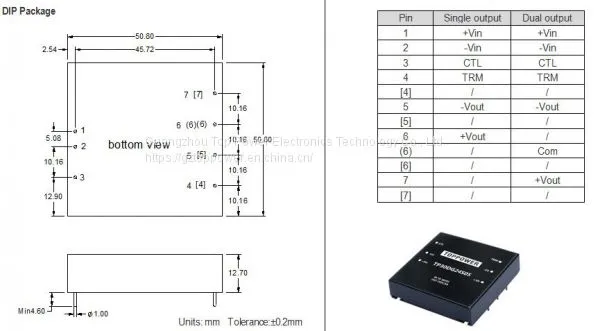 30W Wide Input Voltage DC/DC Converters Power Supply photo-2
