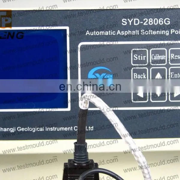 SYD-2806G Automatic Ring and Ball Softening Point Test Apparatus photo-4