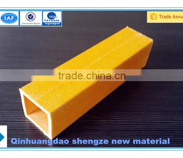 Pultruded Fiberglass Square FRP Tubes, Grp Square Pipe, Square Tube photo-3
