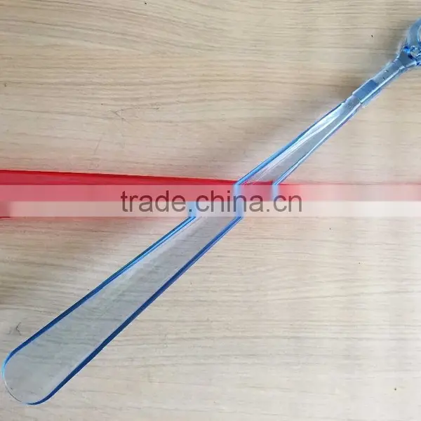 Transparent High Quality Acrylic Plastic Shoehorn photo-2