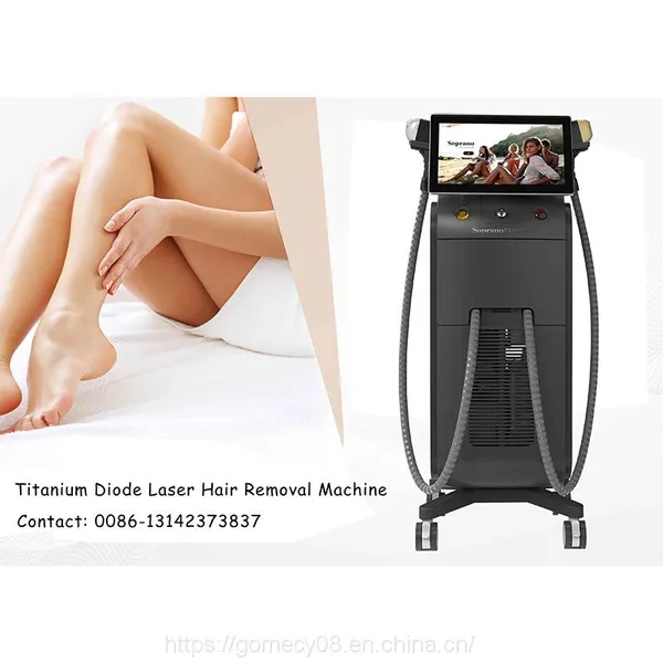 2021 New Alma Laser Dual Handle Soprano Ice Titanium Diode Laser Hair Removal System