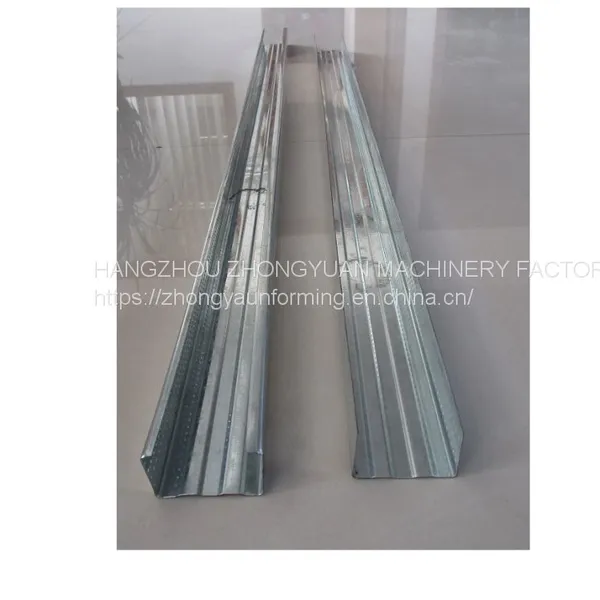 Profile Customized WaterProof Rain Gutter Stud Metal Cold Roll Forming Machine photo-5