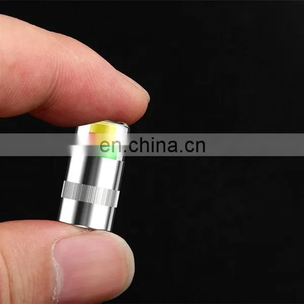 Air Alert Tire Valve Stem Caps Car Wheel Rim Stem Covers With Pressure Indicator Monitor 36PSI/2.4Bar TPMS Valve Caps photo-4