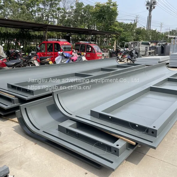 Outdoor Fault Reporting Bus Stop Sign Aluminum Profile Bus Shelter Platform Billboard Direct Selling photo-5