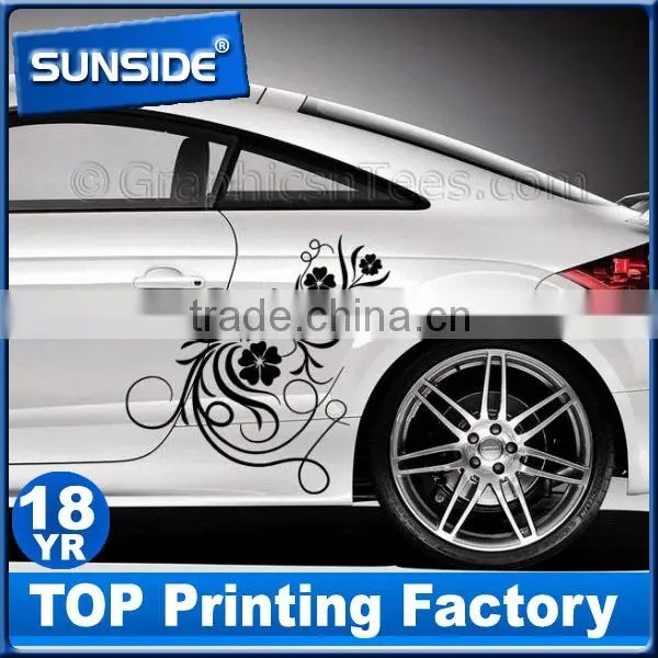 Wholesales Adhesive Transparent Sticker UV Printing PVC Car Vinyl Sticker in Shenzhen-qt photo-5
