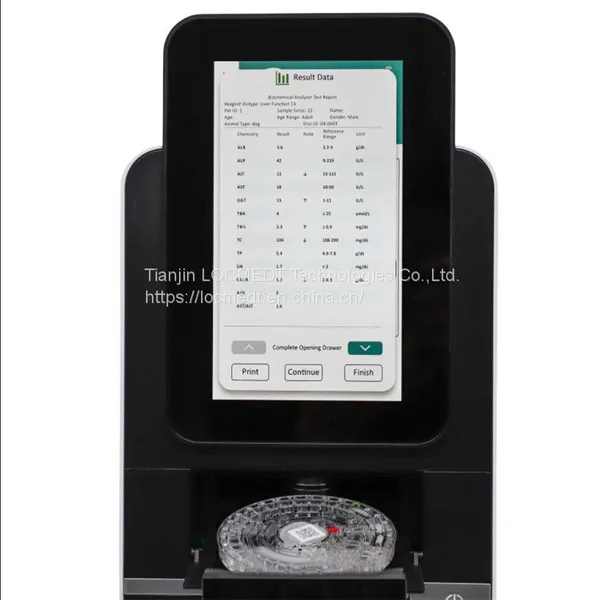 Noahcali-100 Clinical Veterinary Auto Chemistry Analyzer Veterinary Chemistry Analyzer photo-3
