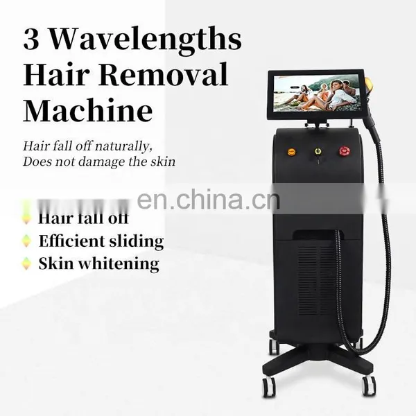 3 Wavelengths 755 808 1064 Diode Laser Hair Removal TEC Cooling System Ice Platinum Alma so Prano Beauty Epilator Equipment photo-5