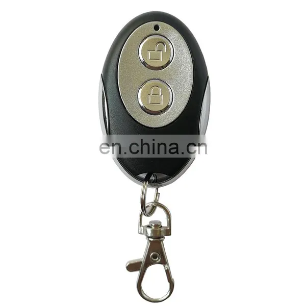 Metal 2 Key 433.92M Learning Code Wireless Remote Control Garage Door Opener Two Button Automatic Door Remote Control photo-2