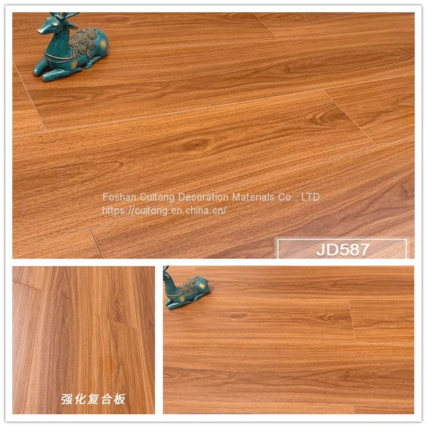 Engineering Reinforced Board Moving Back Room Decoration Floor Factory Dormitory Rental Room Renovation Plus Shop Composite Wood Flooring Wholesale photo-5