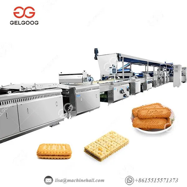 Cookies and Biscuits Making Machinery Manufacturing Plant Baking Machine