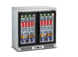 Beer Beverage Freezer Vertical Glass Door Supermarket Beer Beverage Display Cabinet