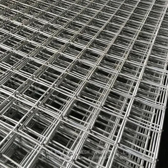 Customized Stainless Steel 304 316 Welded Screen 3mm 4mm 6mm Thickness Welded Mesh Stainless Steel Welding Screen Netting photo-5