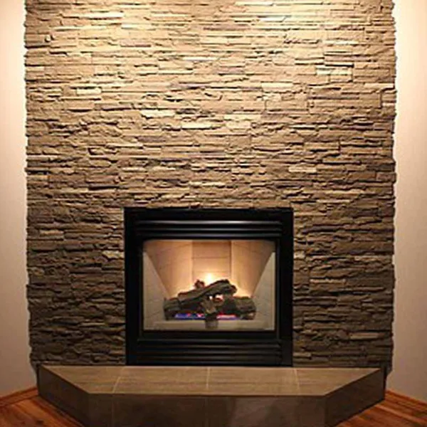 Exporting Popular Models to Europe and America PU Stone Panels Mushroom Flow Wave Rock Stone 3D Decoration Polyurethane Stone Panel photo-3