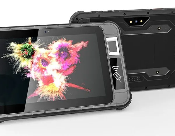 HR819 HiDON Factory 8'' 4G+64G/6GB+128GB Android 11 GMS IP65 Nfc Scanner Rugged Tablet Waterproof Pads Rugged Tablets Pc photo-5