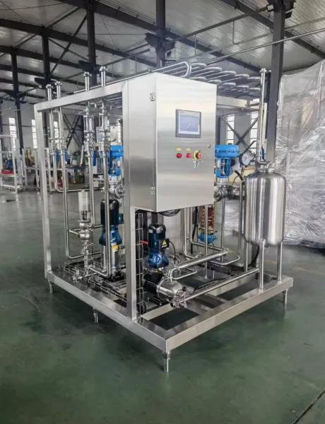 Flash pasteurizer