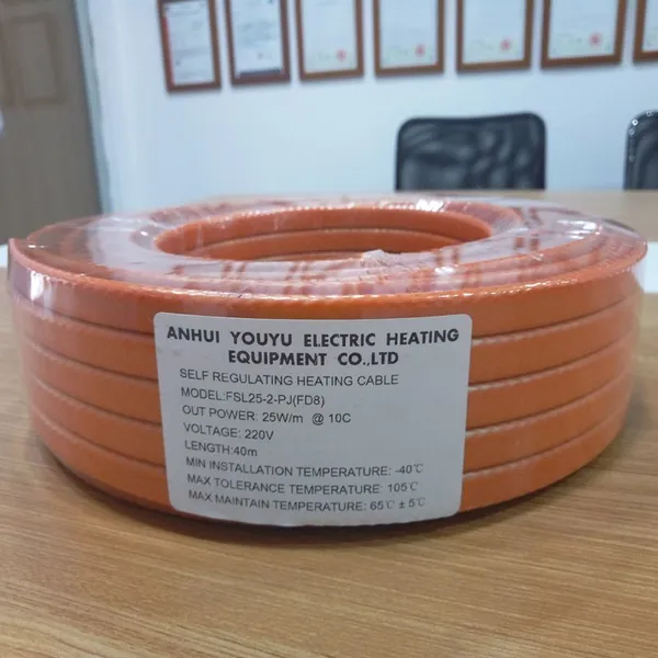 110V/220V Self Regulating Underfloor Heating Cable for Sublimation Heat Press Heat Tracing Cable With Plug photo-5