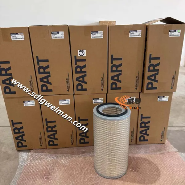 Hyundai Excavator Parts Genuine 2868463 FILTER-AIR PRIMARY 11N6-20610 photo-5