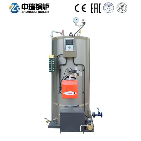 Vertical Steam Boiler Protection and Fully Automatic Pellet Fuel for Tofu Production photo-2