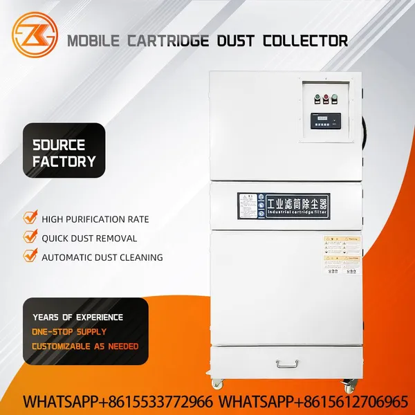 Mobile Pulse Cartridge Dust Collector photo-3