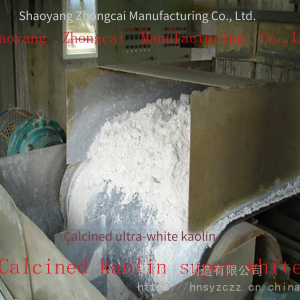 Supply of Export-grade Superior Quality Ultra-white and Ultra-fine Calcined Kaolin for Rubber and Plastic Grades Produced in Hunan