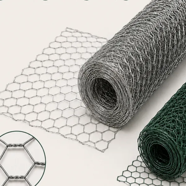 DIY Galvanized Poultry Netting for Chicken Coop & Rabbit Hutch, 1 Inch Hex Mesh, 16 Gauge photo-4
