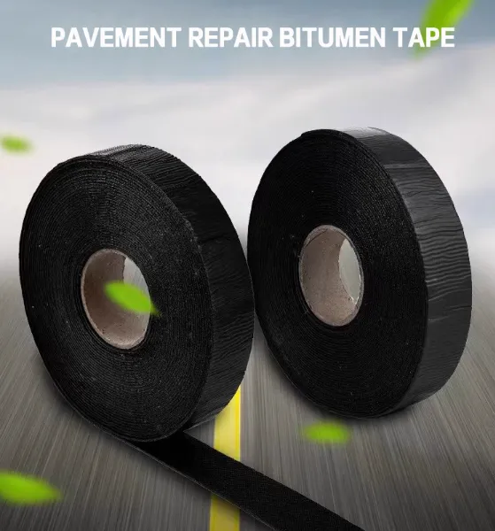 Crack Repair Tape to Gover Cracks on a Bitumen Road