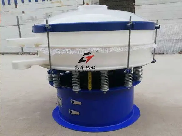 Anti-Corrosion Plastic Rotary Vibrating Sieve for Chemical Material Filtration