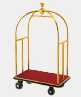 Hotel Luggage Cart/lobby Luggage Transport Cart（Wechat:13510231336 Whatsapp 008613510231336）