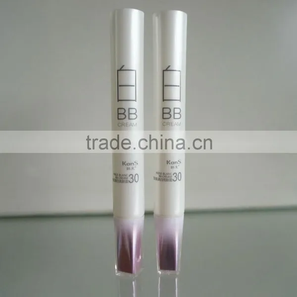 Luxury Cosmetic Packaging Plastic Tube With Arcylic Screw Cap for BB Cream photo-4