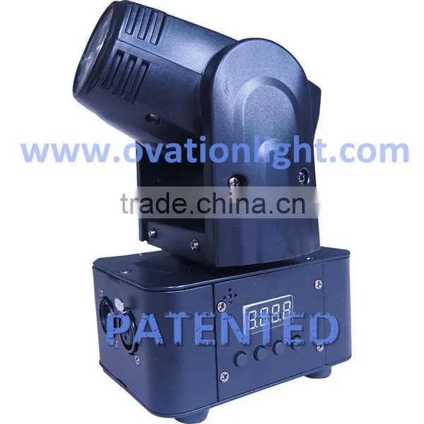 China Lighters 1*10W DMX512 RGBW Led Headlight Moving Head Lights for Sale Quality Choice photo-2