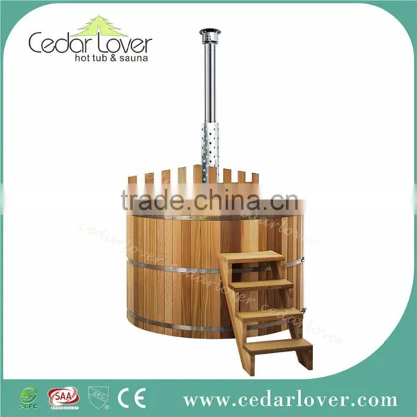 2 Person Outdoor Wooden Spa Bathtub photo-2