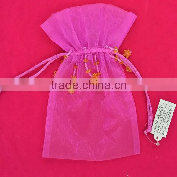 Cheap Jeweled Organza Bags