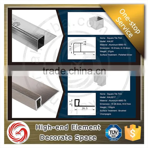 KSL BIG SALE KSL 8mm Polished Chrome Tile Trim photo-4