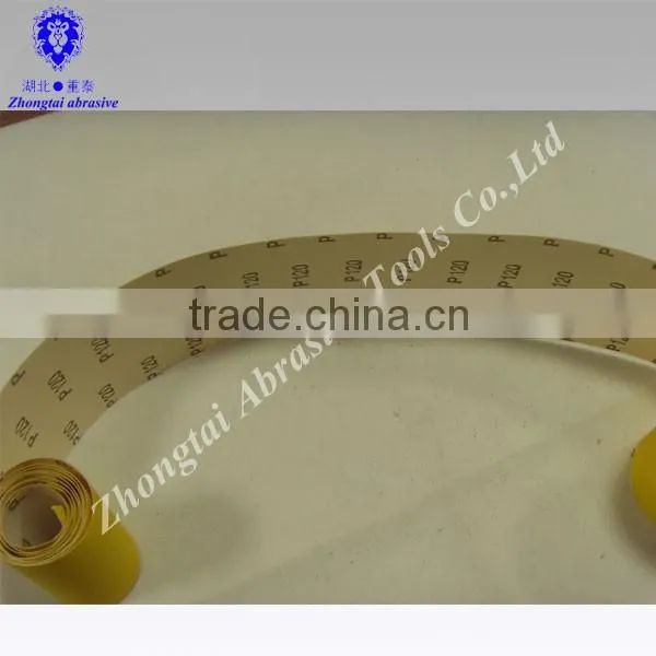 Yellow Waterproof Sand Paper Belt photo-6