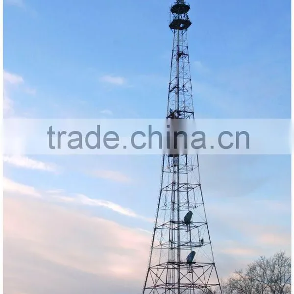 Manufacturer Galvanized Telecom Antenna Mast Tower photo-2