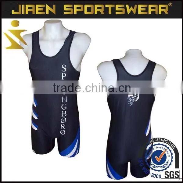 New Arrival Wholesale Cheap Wrestling Singlet Sublimated Wrestling Singlets