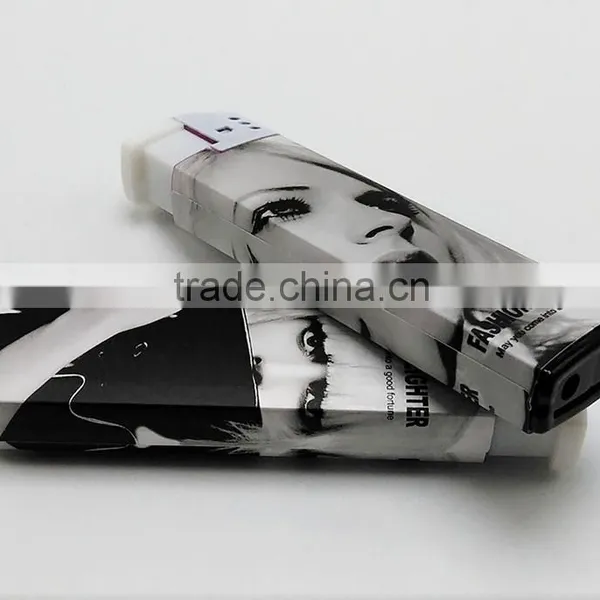 Wrapper Lighters Customzied Refillable Plastic Gas Lighter photo-5