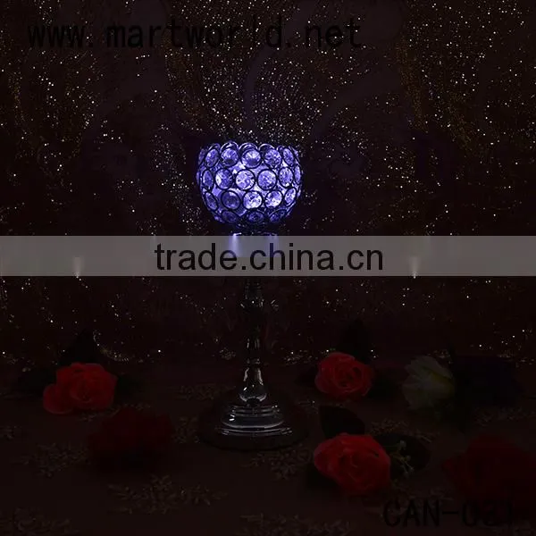 Most Popular Tassels Shape Silver Wedding Candle Holder &wedding Centerpieces for Wedding Table , Wedding Decoration (CAN-031) photo-3