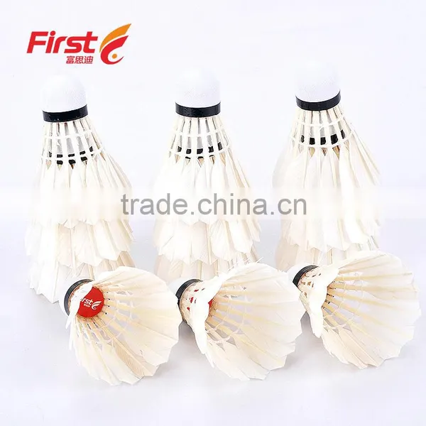 Cheap Price Class A Goose Feather Badminton Shuttlecock photo-3