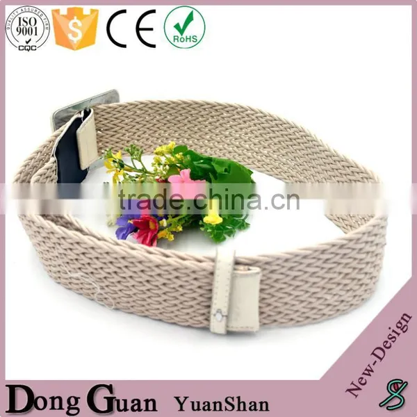 2016 Hot Sale Fashion Jewelry Elastic Waist Belt Cartoon Double Pin Buckle