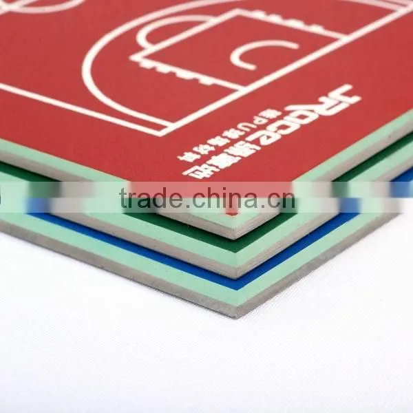 Guangzhou Factory Proper Cushion Effect Synthetic Floor Mats for Sport Field photo-6