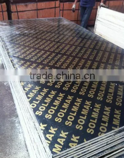 18mm Brown Anti-slip Film Faced Plywood 18mm Anti-water Board Film Faced Plywood Price photo-3