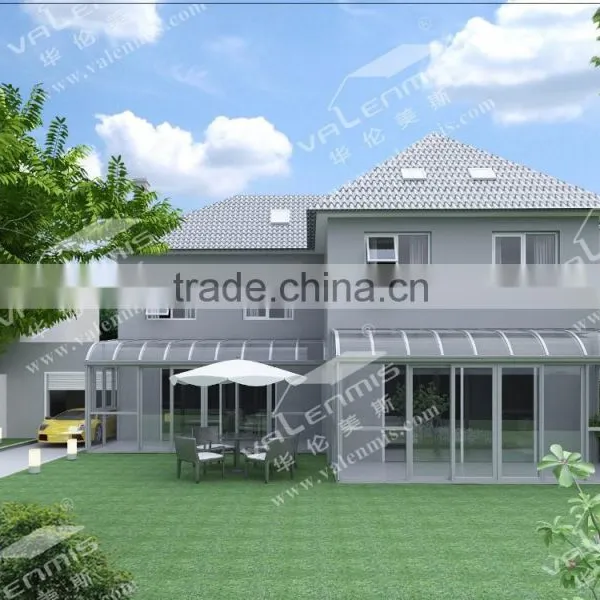 Aluminum Profile Glass Balcony Sunroom/glass Houses/greenroom/house/garden House/sunrooms photo-2