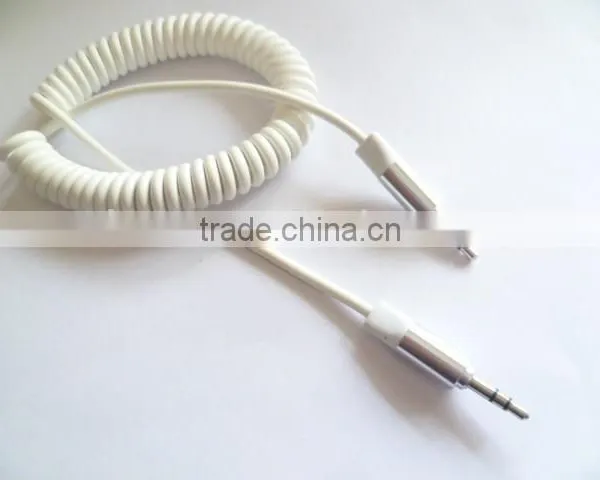 High Quality Factory Low Price Spiral Metal Shell DC3.5 Cable photo-3